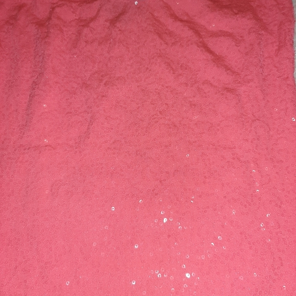 Coral sequined tank top NWOT - Picture 4 of 5